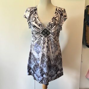 One World V-neck Blouse